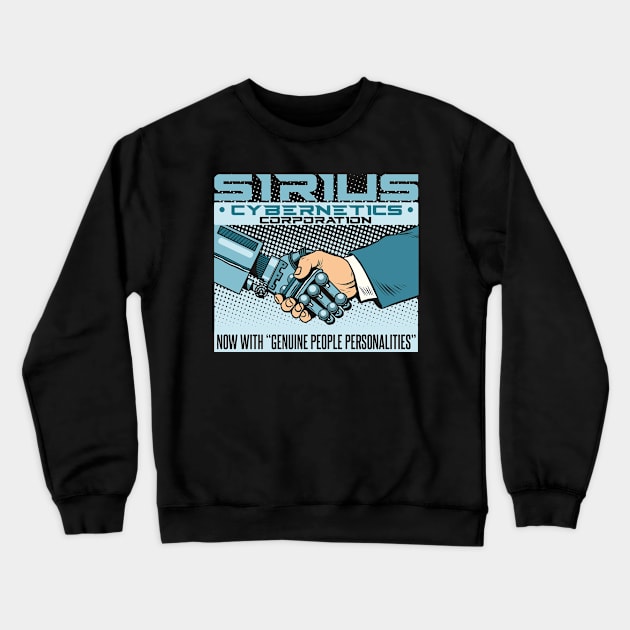 Sirius Cybernetics Corporation - Now with GPP Crewneck Sweatshirt by Meta Cortex